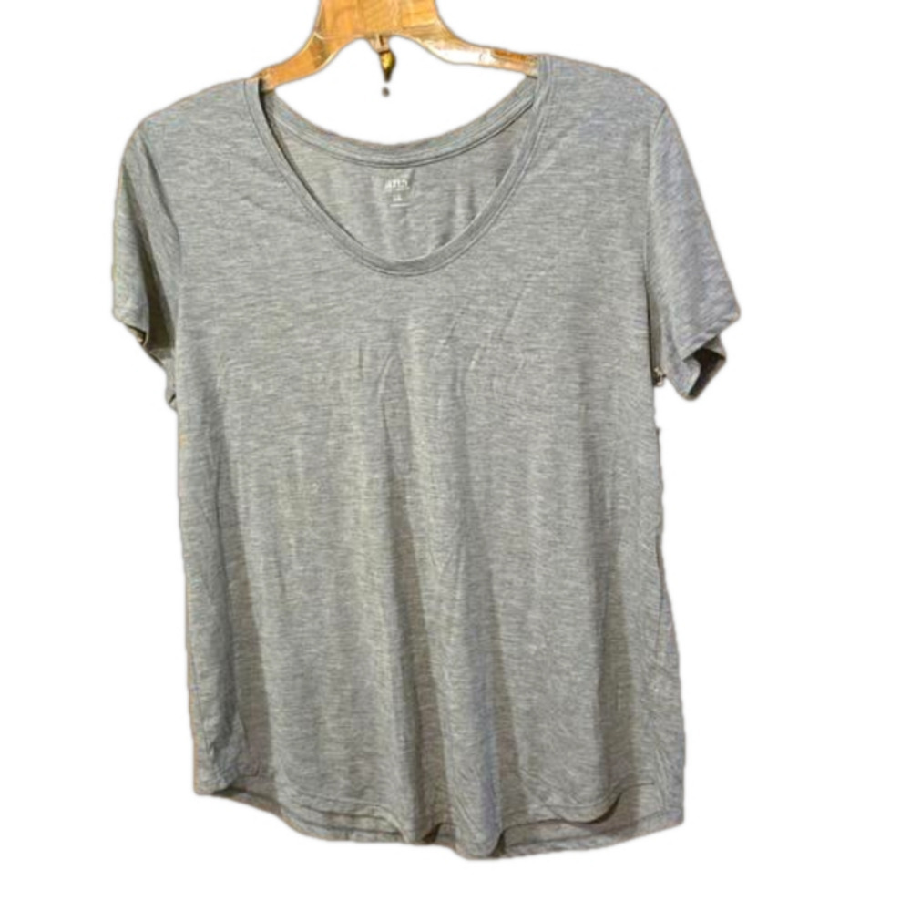 a.n.a. Heather Gray Short Sleeve Tee Women’s XXL